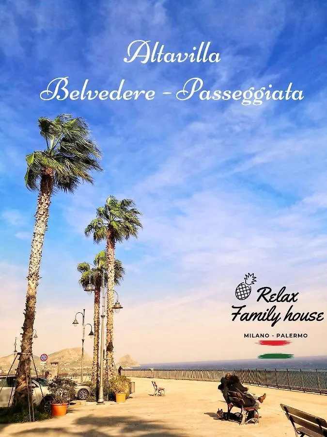 Holiday home Palermo Relax Family House Villa Altavilla Milicia